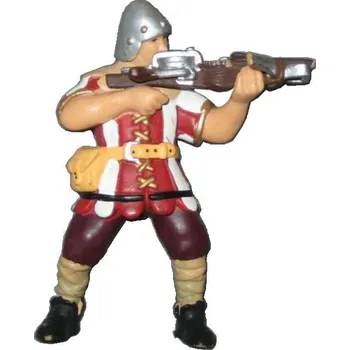 Figurka PAPO Papo Válečník s kuší červený