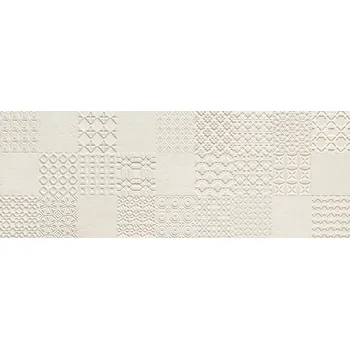 Obklad TUBADZIN Dekor Tubadzin Integrally light grey mat rektifikovaný 33x90 38004053