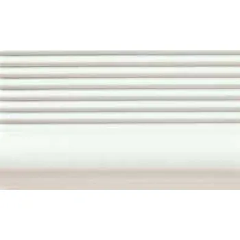 Dlažba RAKO Hrana přelivová Rako Pool bílá struktura mat 12x20 GTVDA013 GTVDA013