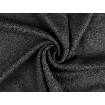 Svetrovina / úplet hladký s podílem vlny, střední, 4 šedá