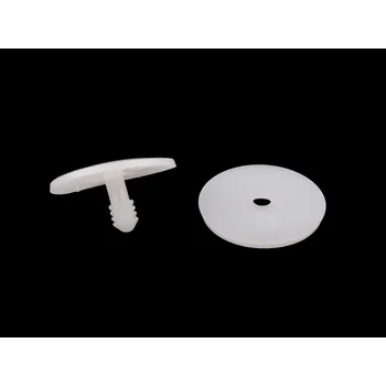 Klouby s pojistkou Ø33 mm, střední, transparent