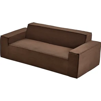 Pohovka Vevor Pohovka 2110 mm manšestrová, hluboká sedadla, široké područky