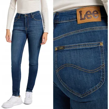 Dámské džíny Lee Scarlett High dámské džíny úzké nohavice střihu, velikost 28/33