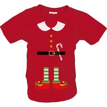 Tričko s potiskem Vánoční skřítek dítě varianta 2 dětské