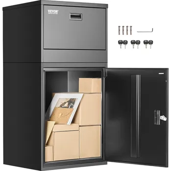 Poštovní schránka Vevor Poštovní schránka na sady 38.6 in pozinkovaná ocel se zámkem