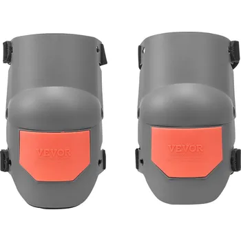 Chránič kolene Vevor Chrániče na kolena extra silné s pěnovou vložkou, unisex šedé/oranžové
