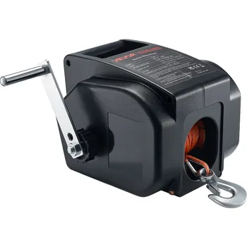 lanový naviják Vevor Elektrický naviják na loď 12V DC 300W do 900 kg, s dálkovým ovládáním