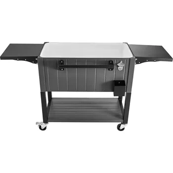 Vevor Box na led 75.7L, pojme 50 lahví / 110 plechovek, s kolečky