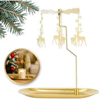 Svícen Flamenco Mystique Svícen VIRELA s karuselem, v krabičce 20x18cm - SW09