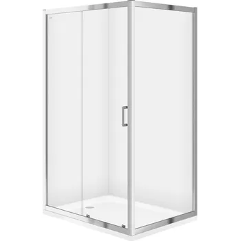 CERSANIT 3D Zip S154-004 Sprchový kout obdélníkový s posuvnými dveřmi