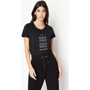 Dámské tričko Tričko ARMANI EXCHANGE Black 1068069 8 (XS)