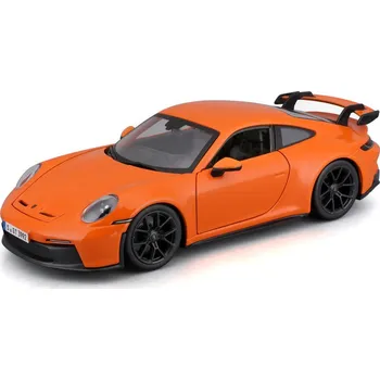 auto na autodráhu Bburago Porsche 911 GT3 1:24 oranžová