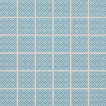 Stavební materiál RAKO Mozaika Rako Color Two světle modrá struktura mat rektifikovaná 30x30 GRS05603 GRS05603