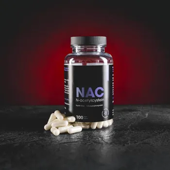 Přírodní produkt Kratom World NAC 500mg 100 kapslí