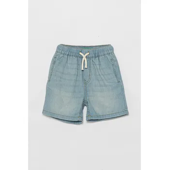 Chlapecké kraťasy Dětské riflové kraťasy United Colors of Benetton modrá barva, nastavitelný pas, 4DHJG9034 4DHJG9034.P.Seasonal 50M, vel. 82