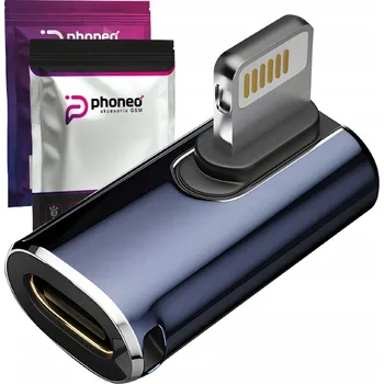 Datový kabel ADAPTÉR PŘEVODNÍK PHONEO Z USB-C NA LIGHTNING IPAD IPHONE 27W PD4