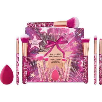 Kosmetická sada Dárková sada Revolution Makeup: 6 Ks kosmetické štětce a houbička