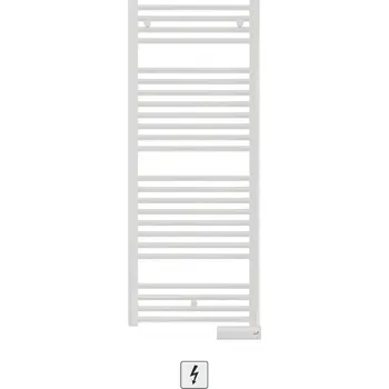 Radiátor Zehnder Radiátor Zehnder Virando 127,6x50 cm, elektrický, s topnou tyčí Timermemo 750 W, RAL 9016 bílá, ABE-120-050/TF ABE-120-050/TF
