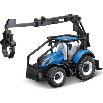 auto na autodráhu Bburago New Holland T7.315 HD lesní 1:50