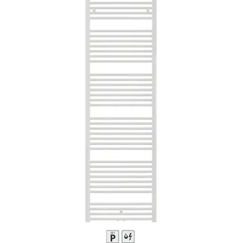 Radiátor Zehnder Radiátor Zehnder Virando 186,6x60 cm, středové připojení, RAL 9016 bílá, AB-180-060-05 AB-180-060-05