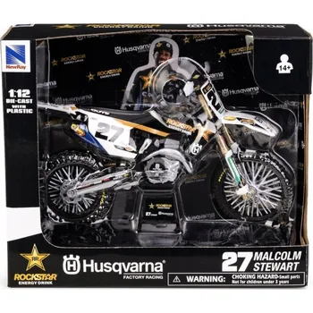autíčko 1:12 DC ROCKSTAR ENERGY HUSQVARNA FACTORY RACING TEAM FC450 2022