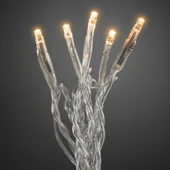 Vánoční osvětlení LED světelný řetěz Micro 50 LED, 6,43 m, jantarová 6353-823