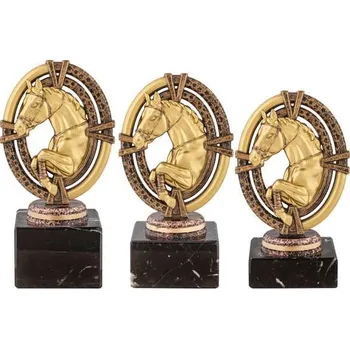 Poháry Bauer Figurka na podstavci FP0011M8 | Jezdectví