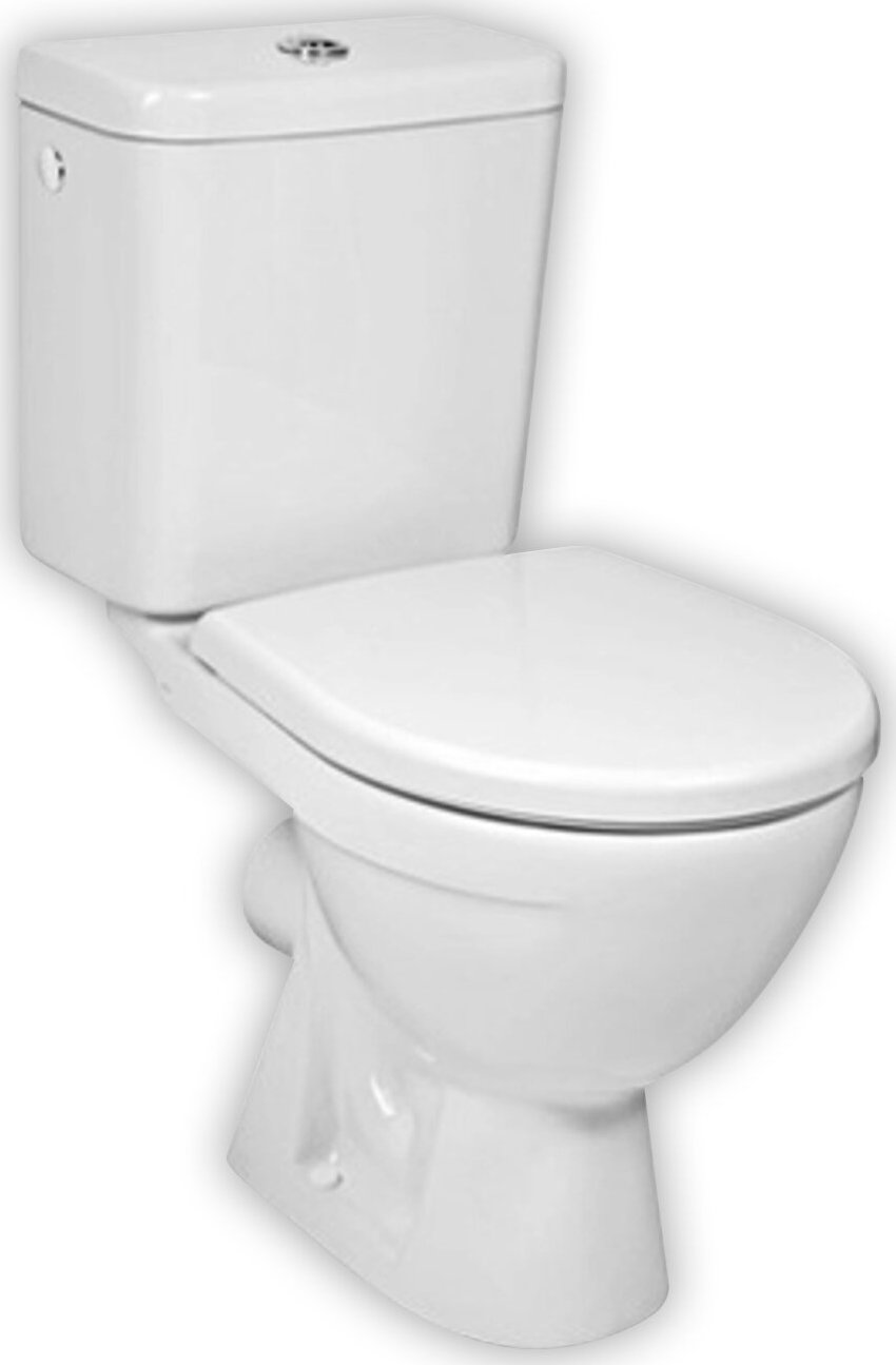 JIKA WC mísa Jika Lyra Plus kombi, zadní odpad, boční napouštění, bílá, H8263860002413 H8263860002413