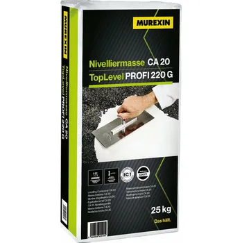 Průmyslové lepidlo MUREXIN Nivelační hmota Murexin CA 20/TopLevel profi 220 G 25 kg MX32224