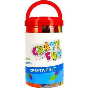 kreativní sada Kreativní sada Craft with Fun 500 dílků