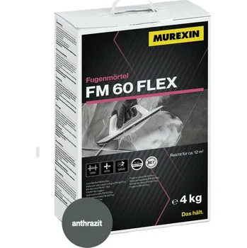 Spárovací hmota MUREXIN Spárovací malta Murexin FM 60 flex anthrazit 4 kg MX64147