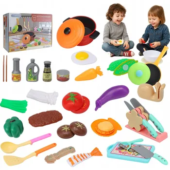 Sada nádobí KUCHYŇSKÁ SADA HRNCŮ A NÁDOBÍ PRO DĚTI 35 DÍLŮ