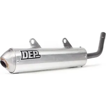 Výfuk pro motocykl Koncovka výfuku DEP Pipes stříbrná KTM EXC 250/300 04-10