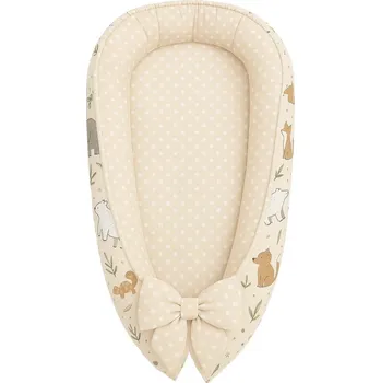 Hnízdečko pro miminko BabyTýpka Hnízdečko Woodland Beige