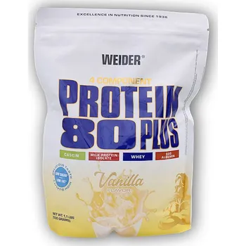 Proteinový nápoj Weider Protein 80 Plus 500g Varianta: karamel