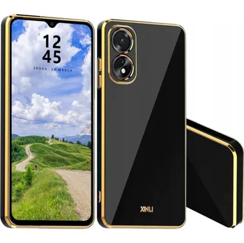 Pouzdro na mobilní telefon Zadní Kryt RCBR pro Oppo A38 4G GLAMOUR COLOR CASE černý