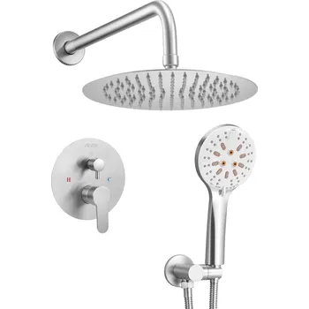 Sprchový set Vevor Sprchový set 10-inch (25.4cm) hlavice a ruční sprcha, mosaz