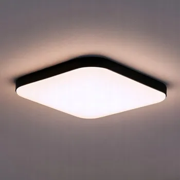 Milagro NEMO LED Stropní Svítidlo 36W 50cm Čtvercový Černý Neutrální Bílá