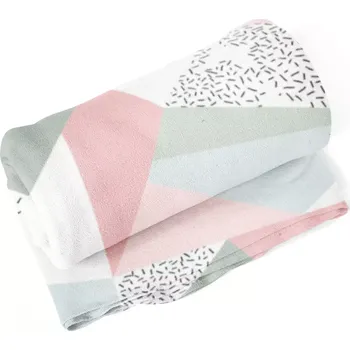 deka Sablio Deka Obrazce v něžných barvách - 150x120 cm