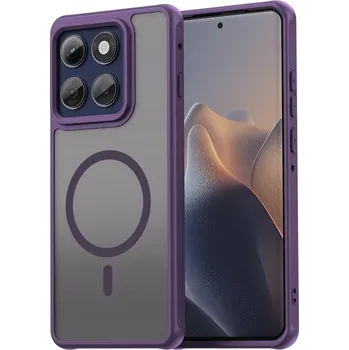 Pouzdro na mobilní telefon Zadní Kryt ST pro Motorola Edge 60 Pro fialový