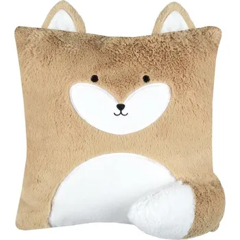 Polštář Dětský dekorační Polštář REMI 40x40 se vzorem liška připomínající plyšák