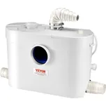 Vevor Macerátorové čerpadlo 900W, 180 L/min, 12 m výtlak, 4 vstupy