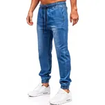 Džíny pánské jogger střih modré 8153 DENLEY_30/S