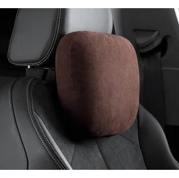 POLŠTÁŘ AUTOMOBILOVÁ PODLOŽKA NA OPĚRKU HLAVY AUTOSEDAČKY DO AUTA - ČERNÁ