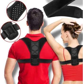 Korektor držení těla ClickSzop černý vel. univerzální