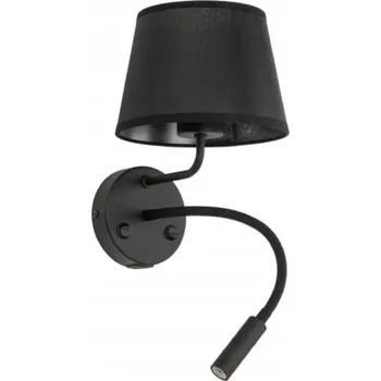 Lampička Nástěnná lampička na čtení s USB MAJA ČERNÁ 10203 TK Lighting