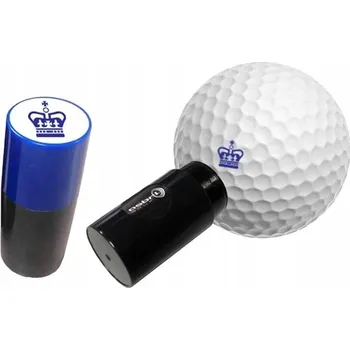 Golfový míček RAZÍTKO NA GOLFOVÉ MÍČKY ASBRI GOLF BALL STAMPER - ZLATÉ - ORIGINÁL