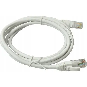 Síťový kabel Patchcord Atel U/UTP 6 RJ45 / RJ45 1,5 m bílý