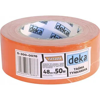 Lepicí páska OMÍTKOVÁ PÁSKA ORANŽOVÁ FASÁDNÍ 48MM*50M DEKA