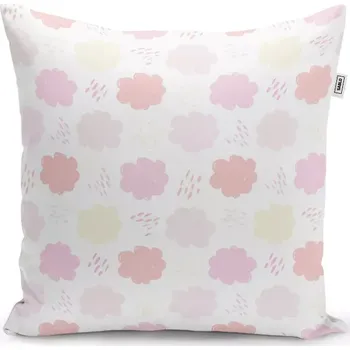 Polštář Sablio Polštář Barevné obláčky - 50x50 cm